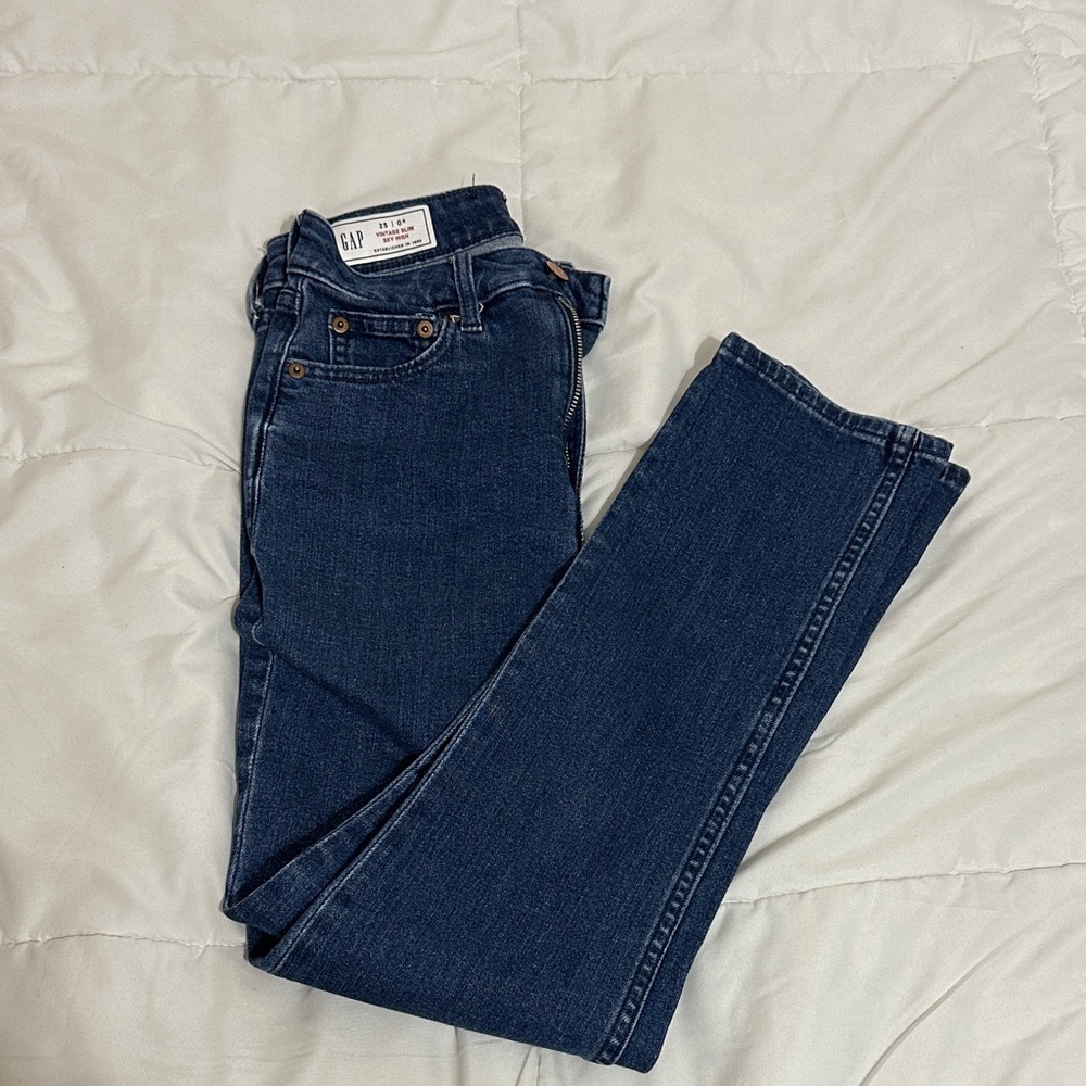 GAP Dark Blue Women's Jeans - Classic Slim Fit
